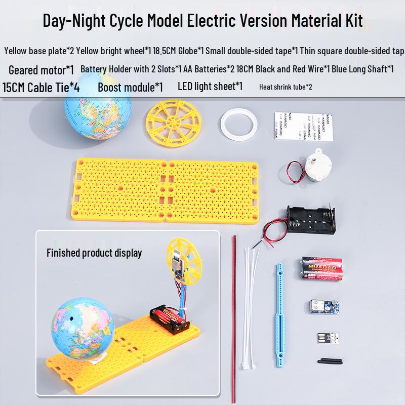 DIY Earth Day-Night Model Science Craft Kit for Kids