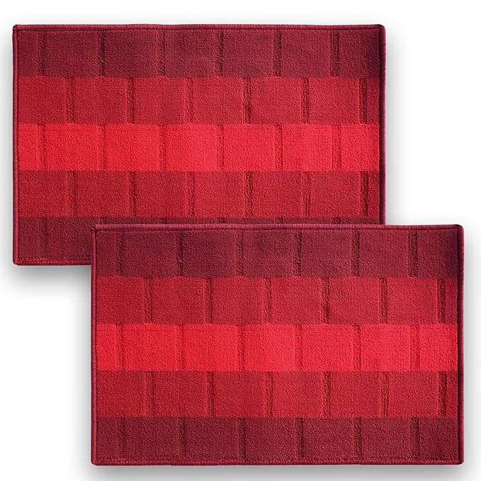 Anti Slip Front Door Mat|(38x58cm) Living Room Rug for Entrance Door| Polypropylene Floor Mat for Home |Essential Small Rug for Office,