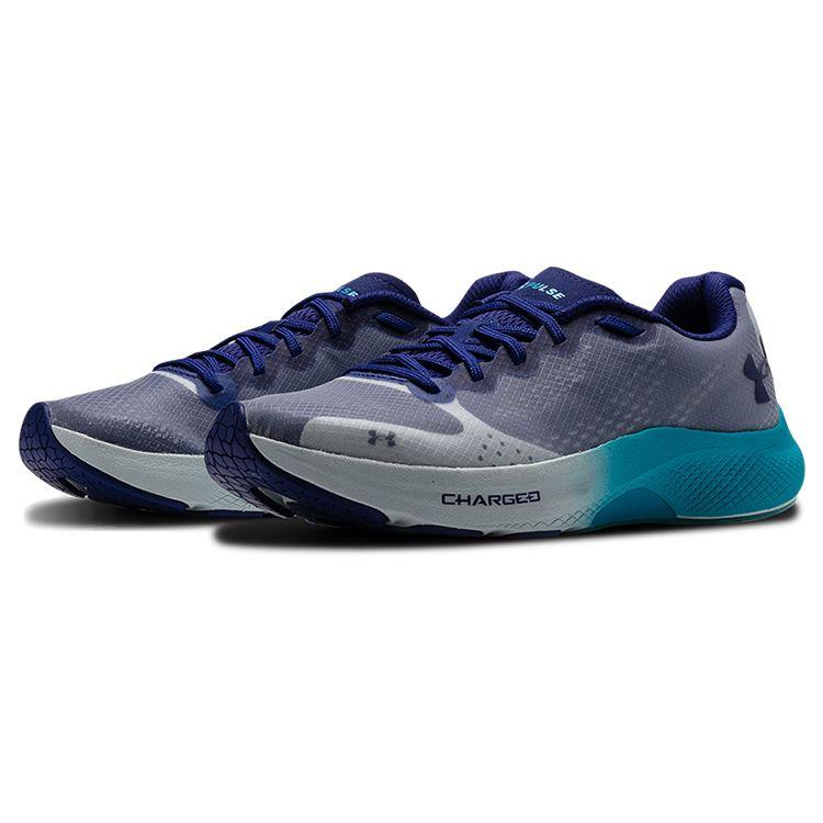 Under Armour Charged Pulse Versatile Mesh Low-Top Running Shoes Women sneaker Blue 3023024-400
