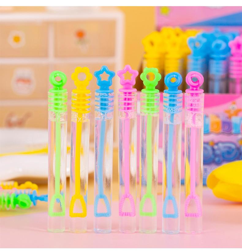 10-48Pcs Kids Birthday Party Favors Mini Cute Bubble Empty Tube School Gifts Wedding Guests Souvenirs Pinata Rewards For Kids