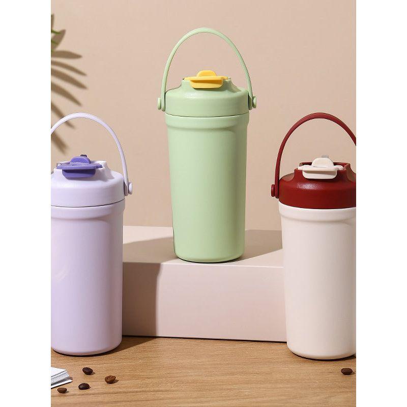 Large-Capacity Thermos Cup for Women, Good-Looking Ice Cup, Portable Car Coffee Cup, Outdoor Sports Water Bottle, Tea Cup