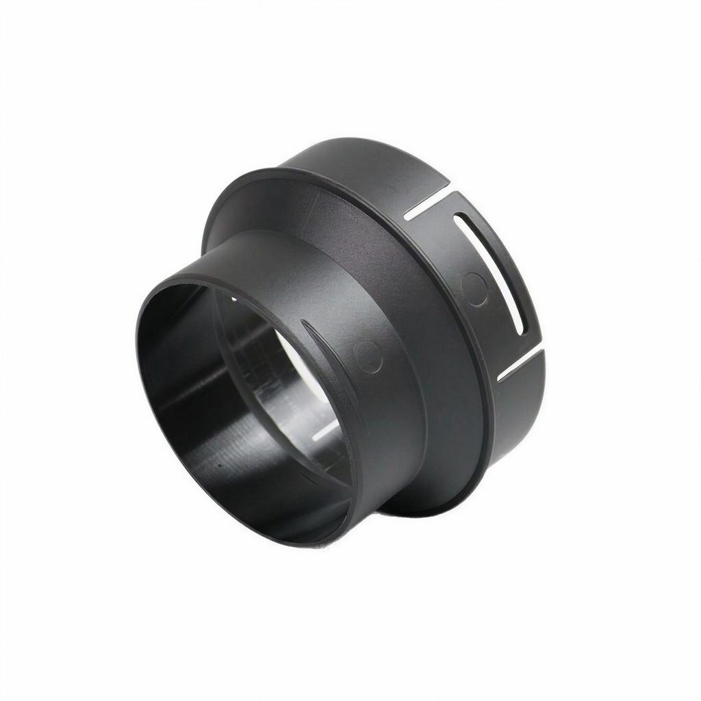 90mm to 75mm Diesel Heater Duct Adapter with Slotted Connector