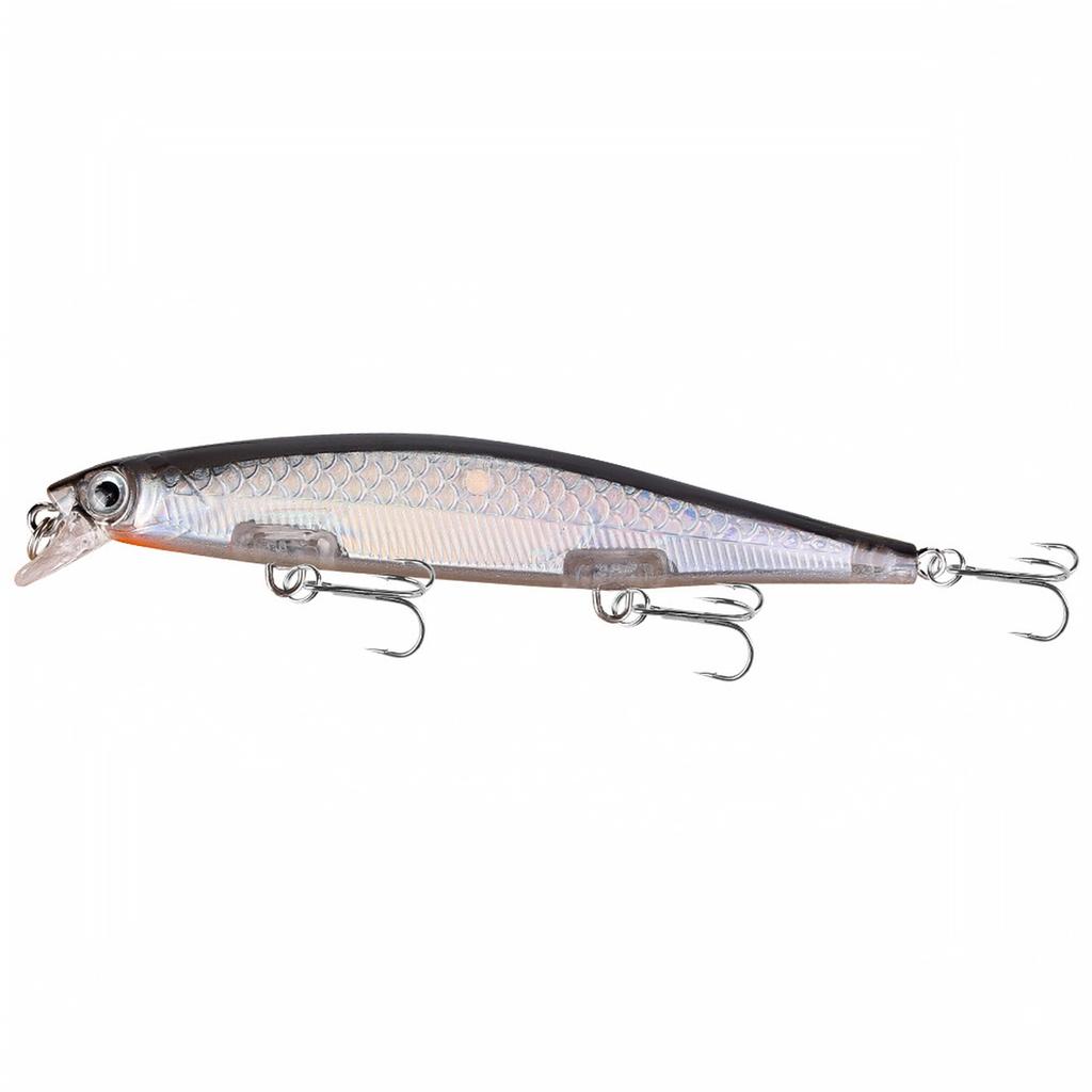 Suspending Hard Plastic Fishing with Rattle, 10 Colors for Long Fishing