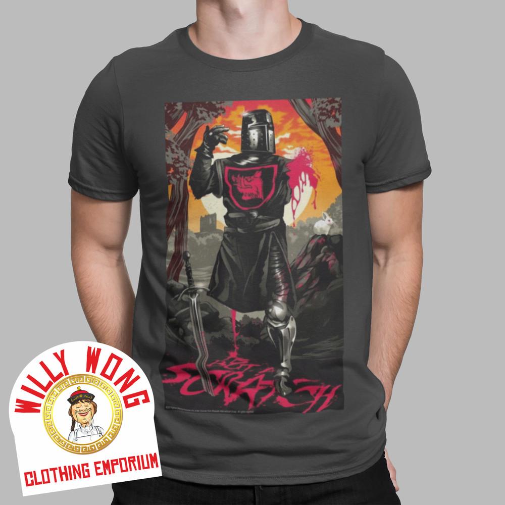 

Black Knight Monty Python T-Shirt Retro Movie 70s 80s The Holy Grail Tee Unisex T-Shirt XXXXL