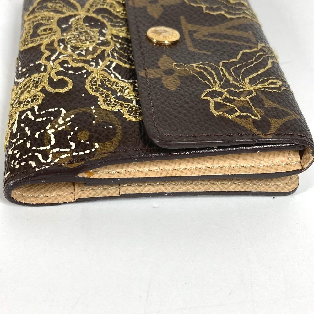 Louis Vuitton M95391 Monogram Danteel Embroidery Ludlow Compact wallet