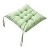Breathable Seat Pad for All Seasons Square Chair Cushion with Ties, Ultra Soft Pad, Animal Flower Decorative Kitchen Pattern, 15.75" X Dining