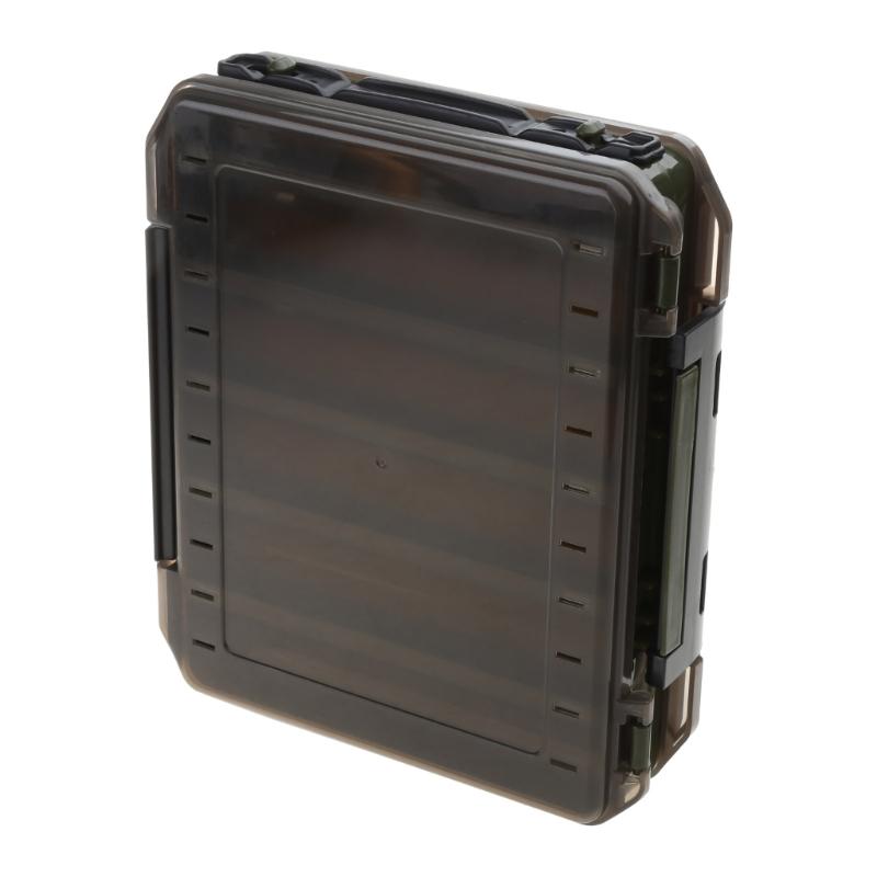Portable Plastic Organizer-Case Fishing Baits Organizer-Fishing Lure Storage Box