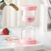 Mini Hourglass Shower Portable Teeth Brushing Timer 5-minute Timer Hourglass with Suction Cup Cooking Games
