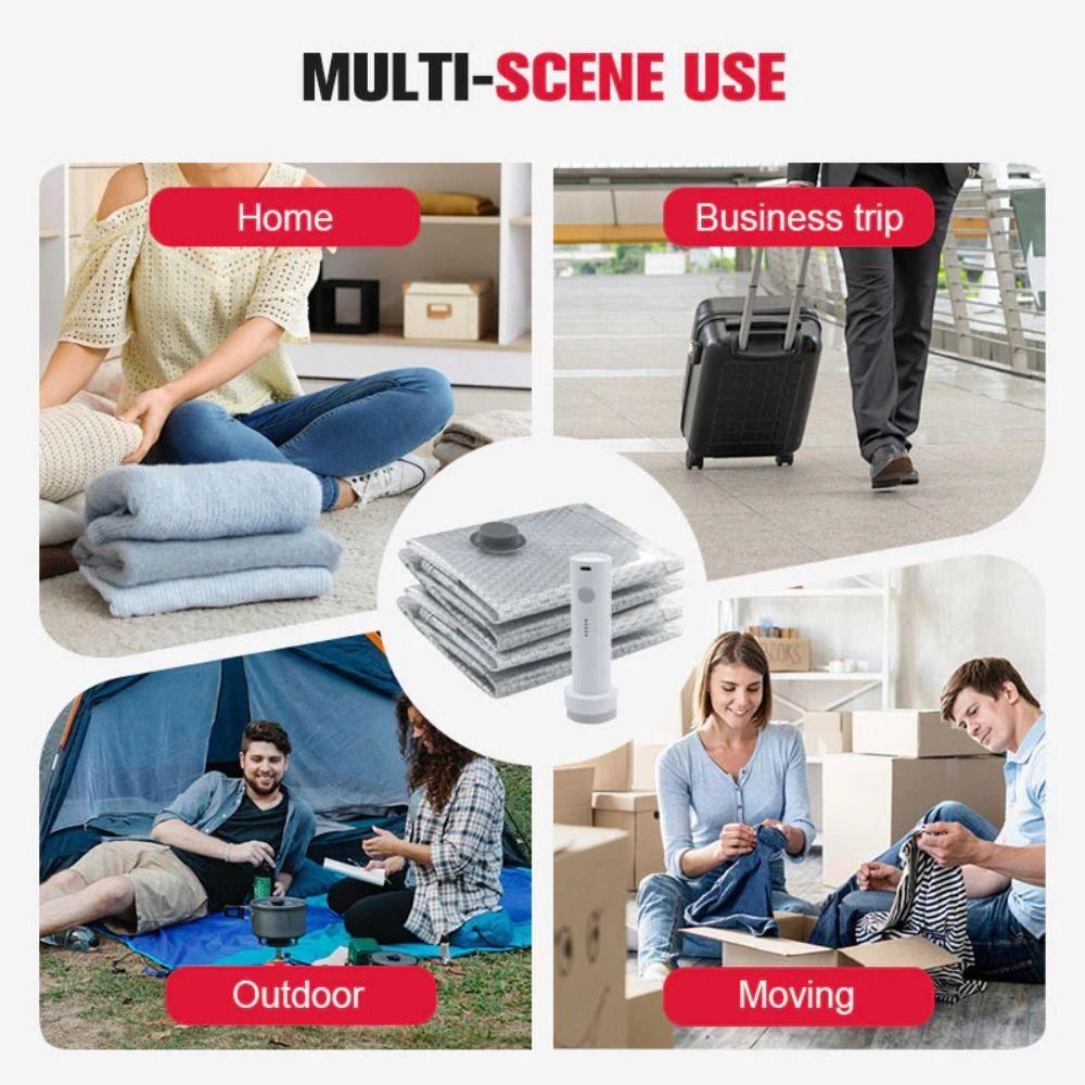 Gifts Portable Vacuum Compression Bag Large Capacity Moistureproof Vacuum Packing Bags Multi-function Clothes Pouch