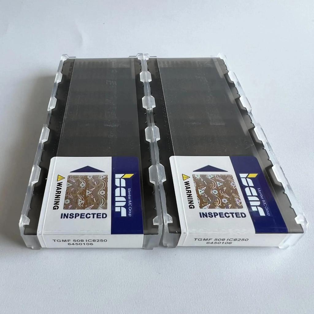 ISCAR / TGMF508 IC8250 /Industrial indexable Carbide Inserts 10 PCS