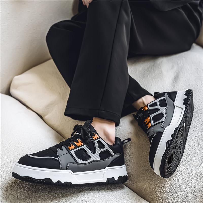 Męskie Casualowe Cztery Pory Roku Moda Studenci Wygodne Sneakersy Chłopcy Modne Miękka Podeszwa Oddychające Buty