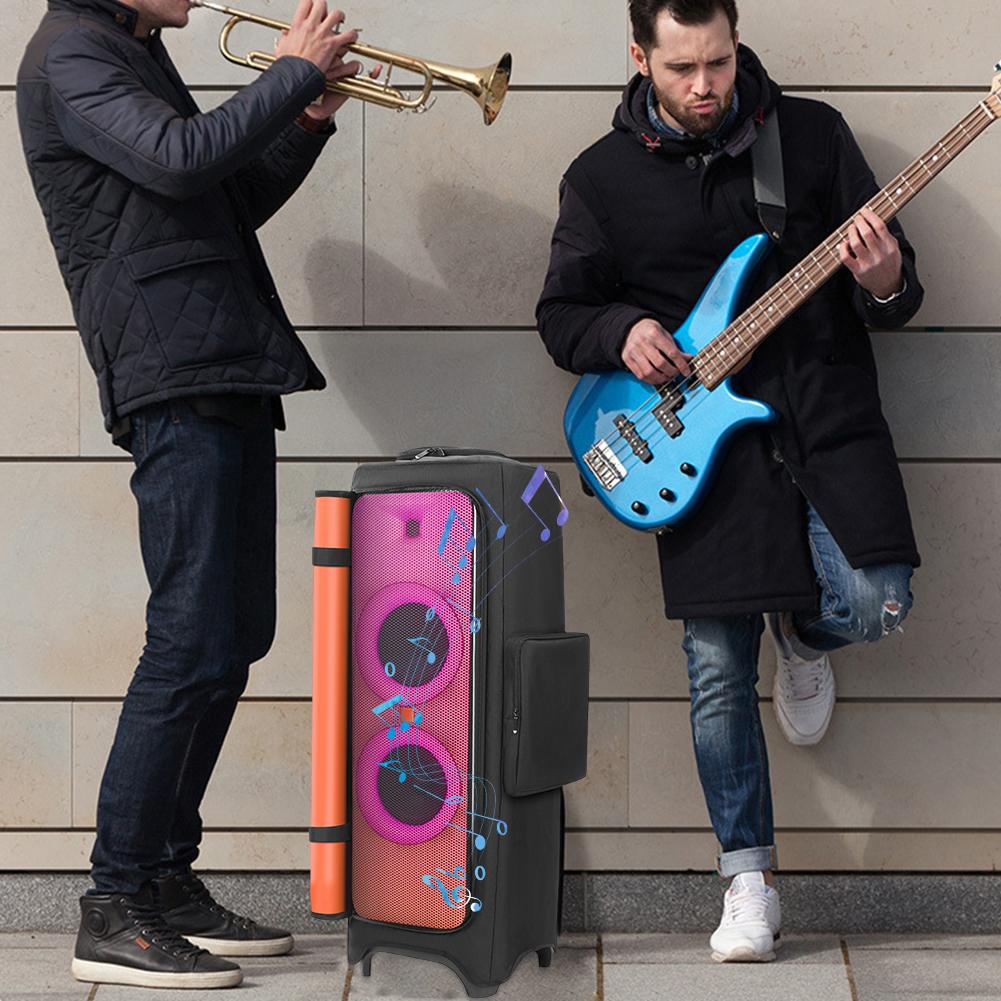 Party Speaker Dust Cover Wear Resist Padded Speaker Protective Cover Double-Sided Speaker Storage Bag for JBL PARTYBOX 1000 Bag