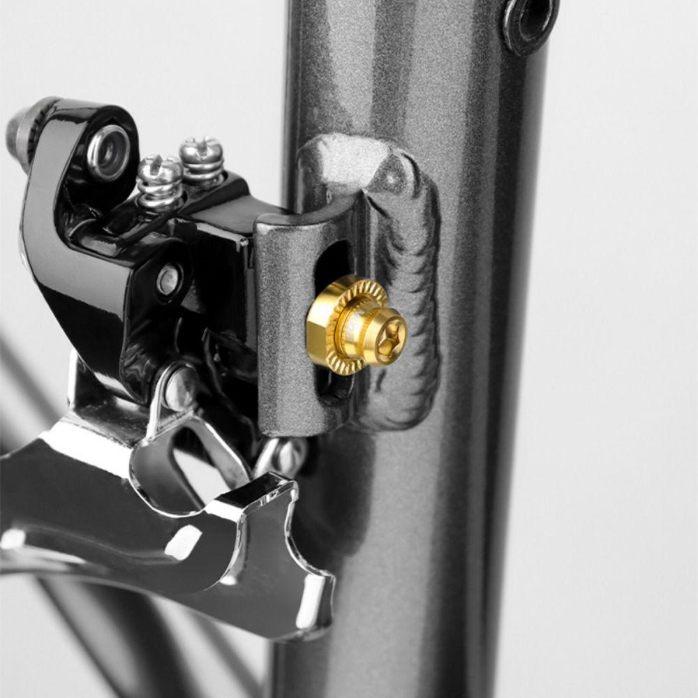 Arc-shaped Bicycle Front Wheel Fixing Screw Bicycle Fixing Screw Gasket Cycling Frame Parts