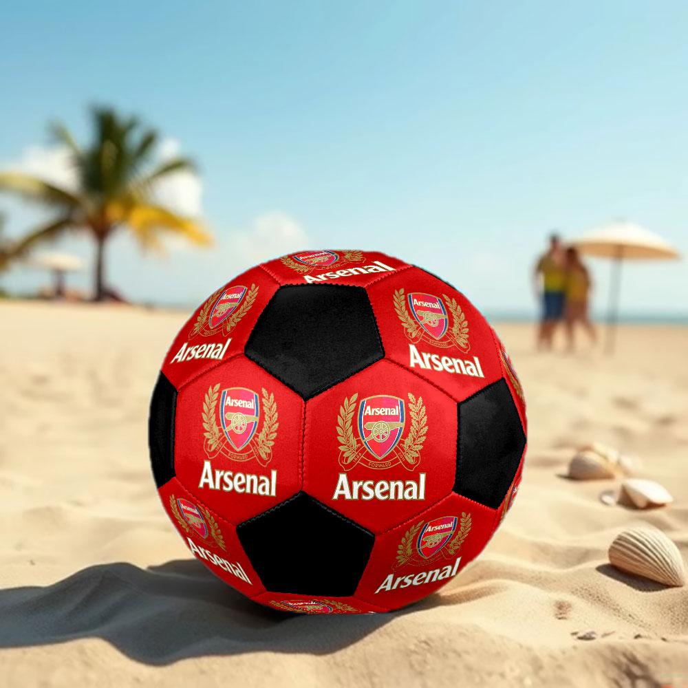 1pc The Arsenal Football Club Soccer Ball Size 5 Indoor Soccer Ball Fashion Colorful Backyard Game - Great For Sports Fans Gift HE119