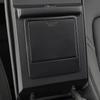 Concealed Car Center Console Organizer For Concealed Storage Privacy Protective Vehicle Interior Space Saving Plastic Tray