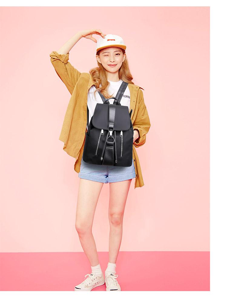 Women's Star Backpack 2020 - Oxford Cloth, Waterproof, Korean Style, Casual, Large Capacity