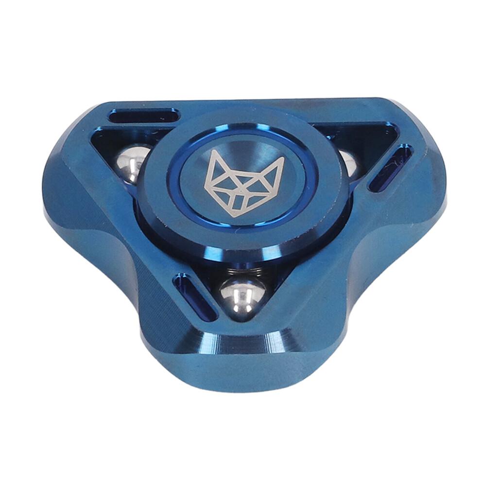 Mini Fidget Spinner For Anxiety Relief Smooth Surface Round Corner Removable Bearings Long Spin Time Durable Construction Pocket Size Metal Toy For