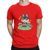 Punchy Men TShirt Animal Funny Crossing Game O Neck Tops 100% Cotton T Shirt Humor High Quality Birthday Gifts