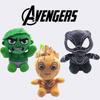 Marvel Avengers Black Panther Hulk Groot Plush Toys Soft Pp Cotton Stuffed Superheroes