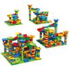 88-514PCS Marmorbahn Lauf Blöcke Labyrinth Kugelbahn Spielzeug Kompatibel Stadt Bausteine Trichter Rutsch Blöcke Spielzeug DIY Bausteine Spielzeug