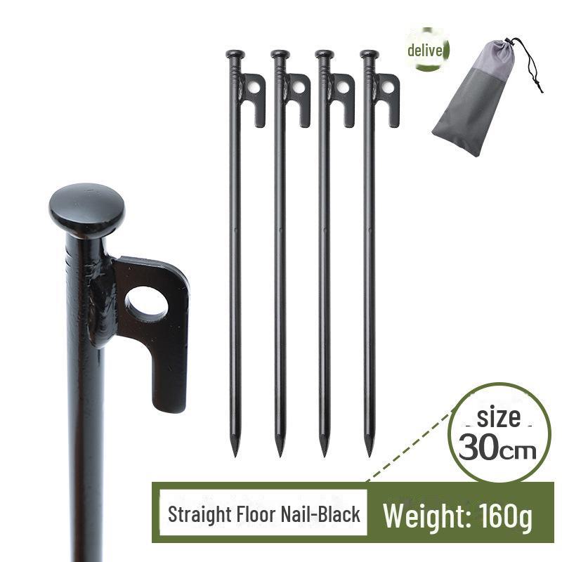 Větruodolné kolíky pro venkovní kemping - 20/25/30/40 cm