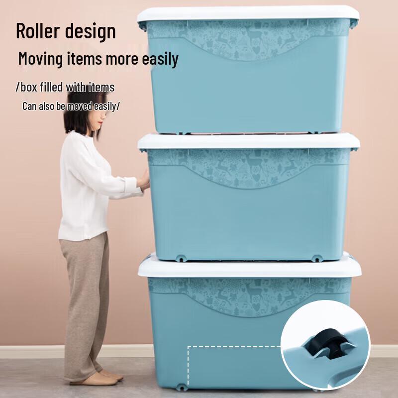 Multifunctional PP Storage Box 60L