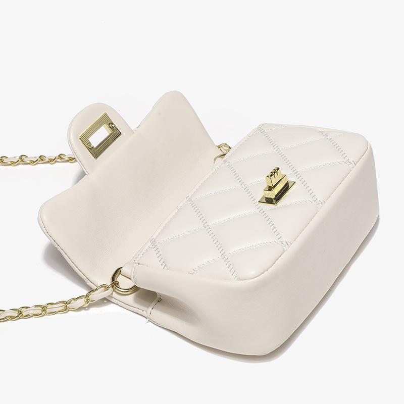 This Year's Trend: Small Style Crossbody Bag for Women 2025 New Model with Small Gold Ball and Optional Quilted Chain Bag for Women