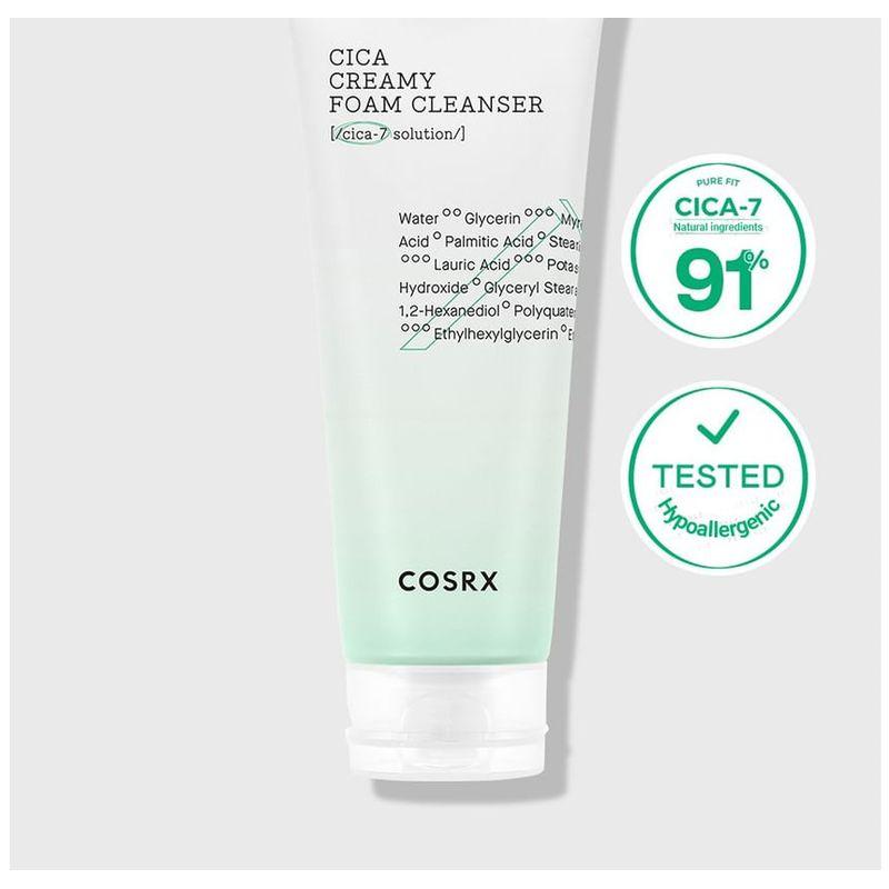 COSRX - Pure Fit Cica Creamy Foam Cleanser