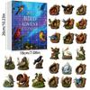 Bird Series Christmas Bling Box With Acrylic Decorations For Festive Tree Decorations Party Favors