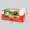 Mixer Models Alloy Crane Rescue Vehicle Sounds Lights Large Size Construction Trucks Electric Inertia Toy Diecast Set