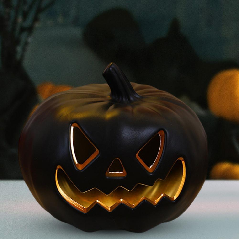 Halloween Pumpkin Lantern Festive Halloween Decoration Spooky Pumpkin Lanterns for Halloween Decor Handmade for Home