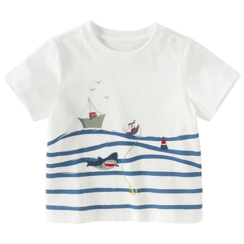 

DAVE & BELLA Boys Cotton Short Sleeve T-Shirt 100cm