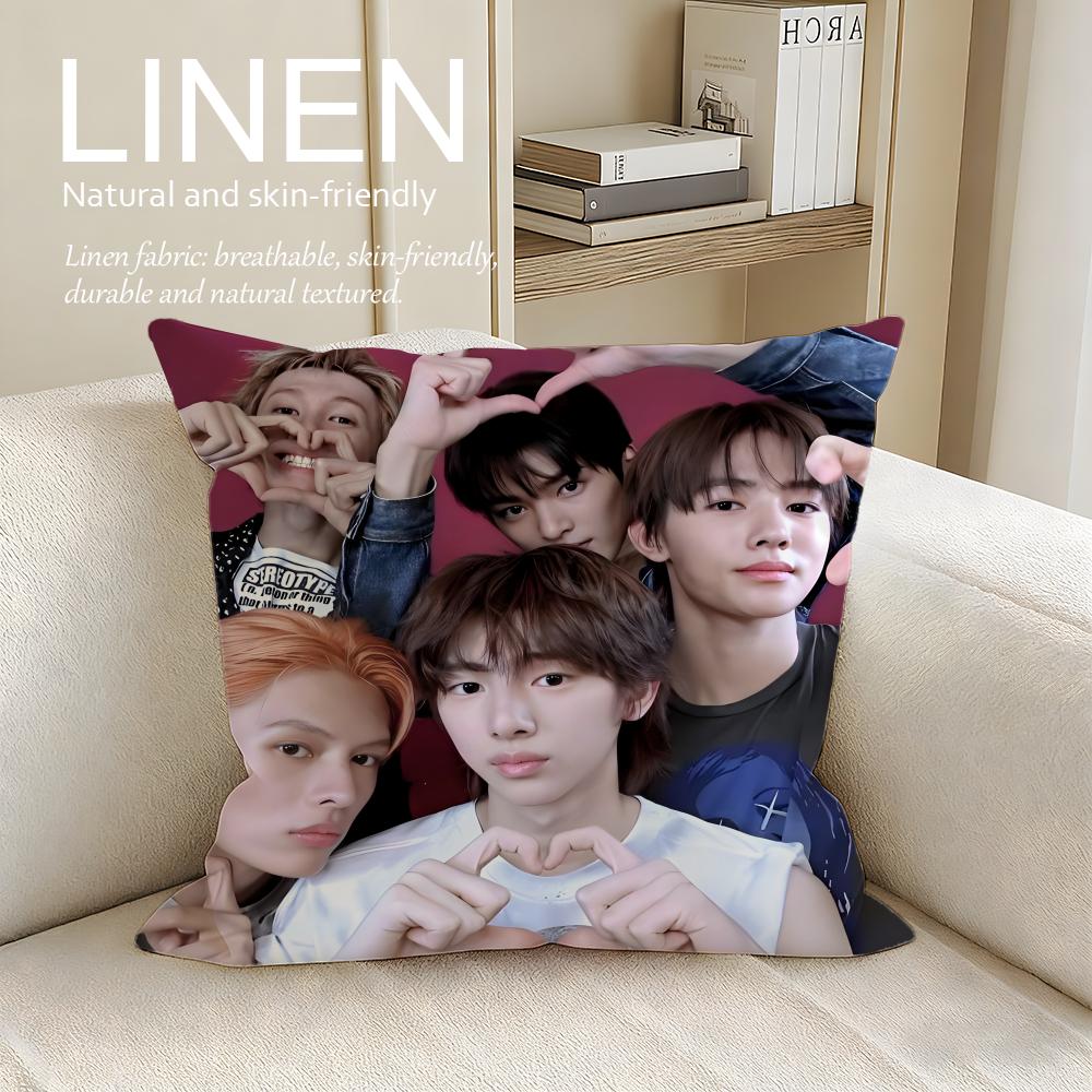 Cute CORTIS Cushion Cover Pillowcase Set Pcs x x Breathable Washable Sofa Cushion Cover