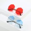 2023 Spider Web Frameless Sunglasses - European American Street Style Hip Hop Fashion