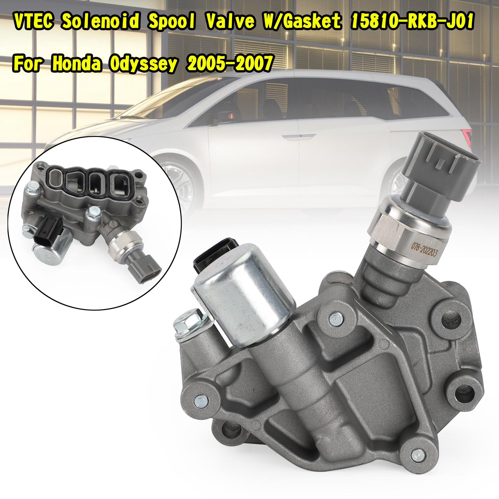

VTEC Solenoid Spool Valve W/Gasket 15810-RKB-J01 For Honda Odyssey 2005-2007