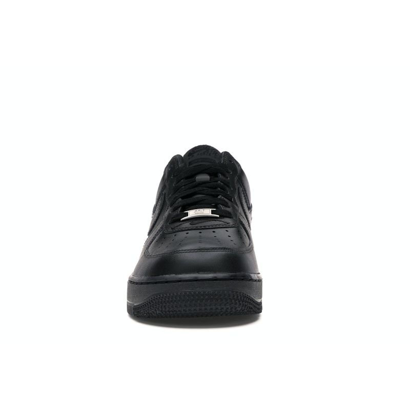 Nike Supreme x Air Force 1 Low Box Logo - Schwarze Unisex-Sneaker CU9225-001