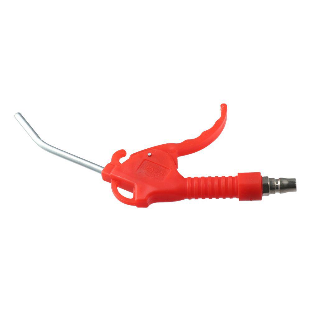 Regulowane narzędzie do przedmuchu powietrzem Czerwona przedłużona dysza Mocny przepływ powietrza Praca