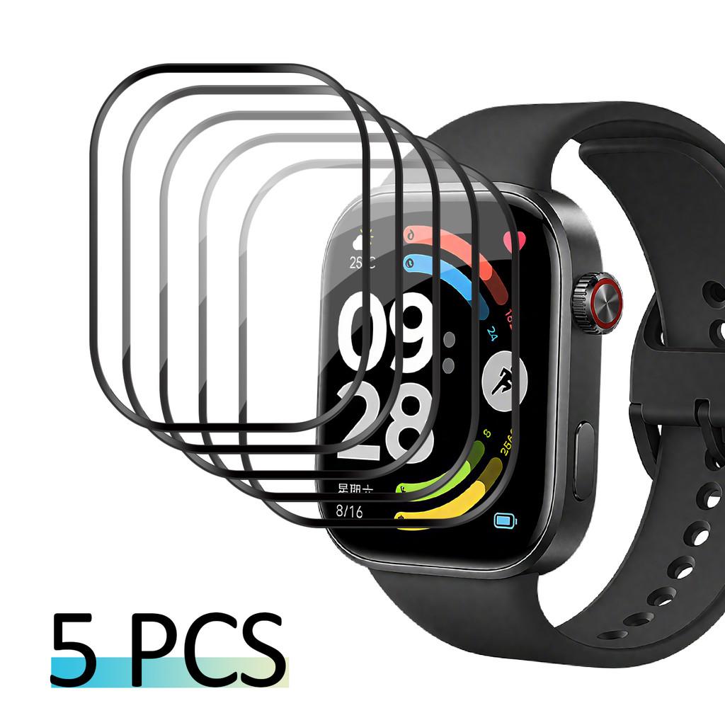 Screen Protector for Xiaomi Redmi Watch 6 Watch5 Ultra-HD Full Coverage Protective Film for Redmi Watch5 Active Lite