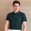 FENGXUN Men's Short Sleeve Mercerized Cotton Polo Shirt