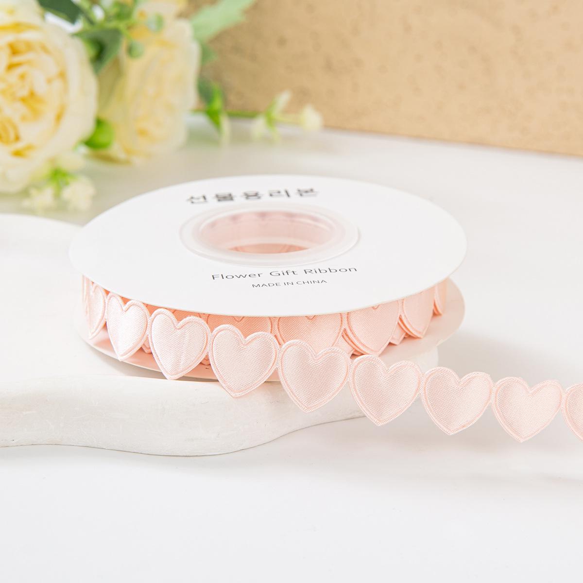 

День святого Валентина Искреннее атласное цветочное ленточное украшение для торта