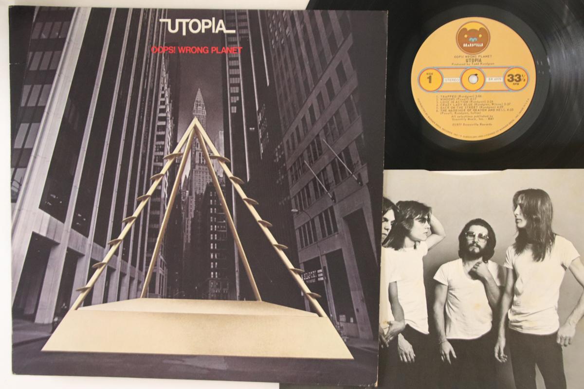 

LP Record UTOPIA - Oops! Wrong Planet BR6970 BEARSVILLE US Rock Used
