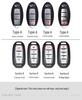 Infiniti Key Case for Q50L, QX50, QX55, QX60, Q70L, G25, FX35 - Car Key Shell with Buckle