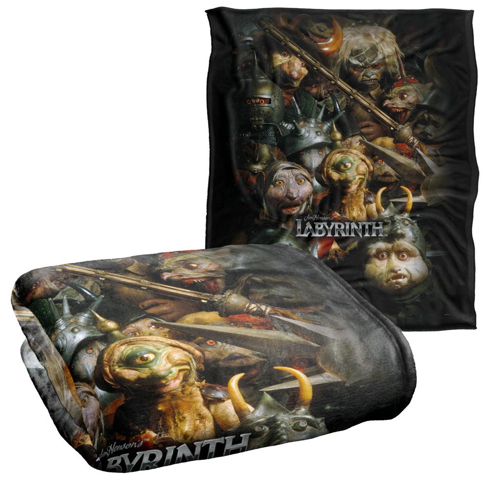 Labyrinth Gaggle Of Goblins Silky Supersoft Blanket