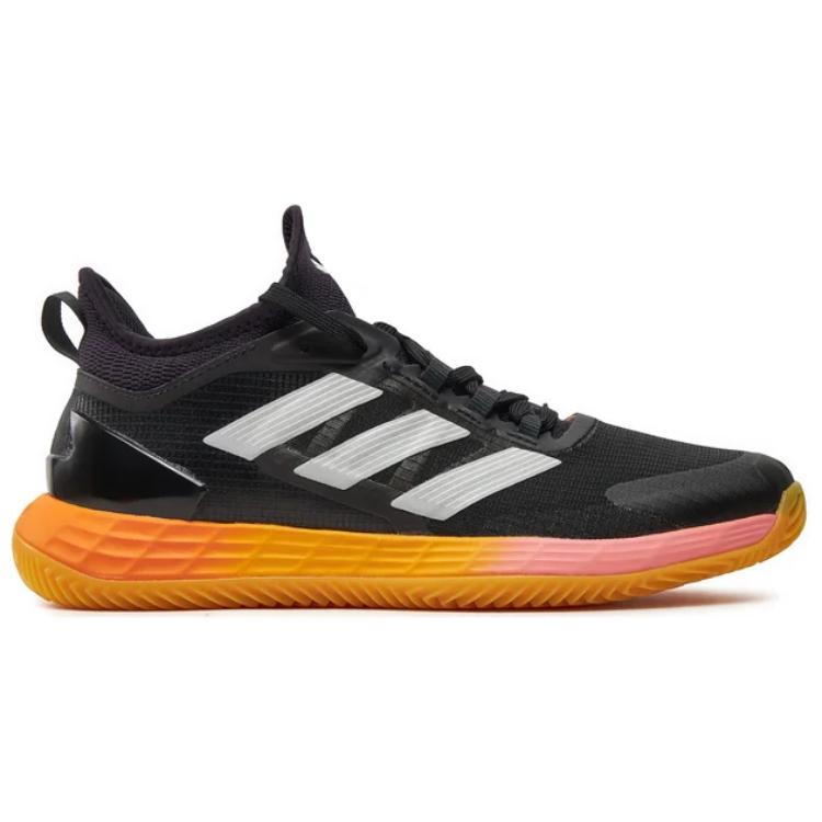 Adidas Adizero Ubersonic 4 Cushioning Slip Resistant Breathable Lightweight Low top Tennis Shoes Men's Black White IF0457