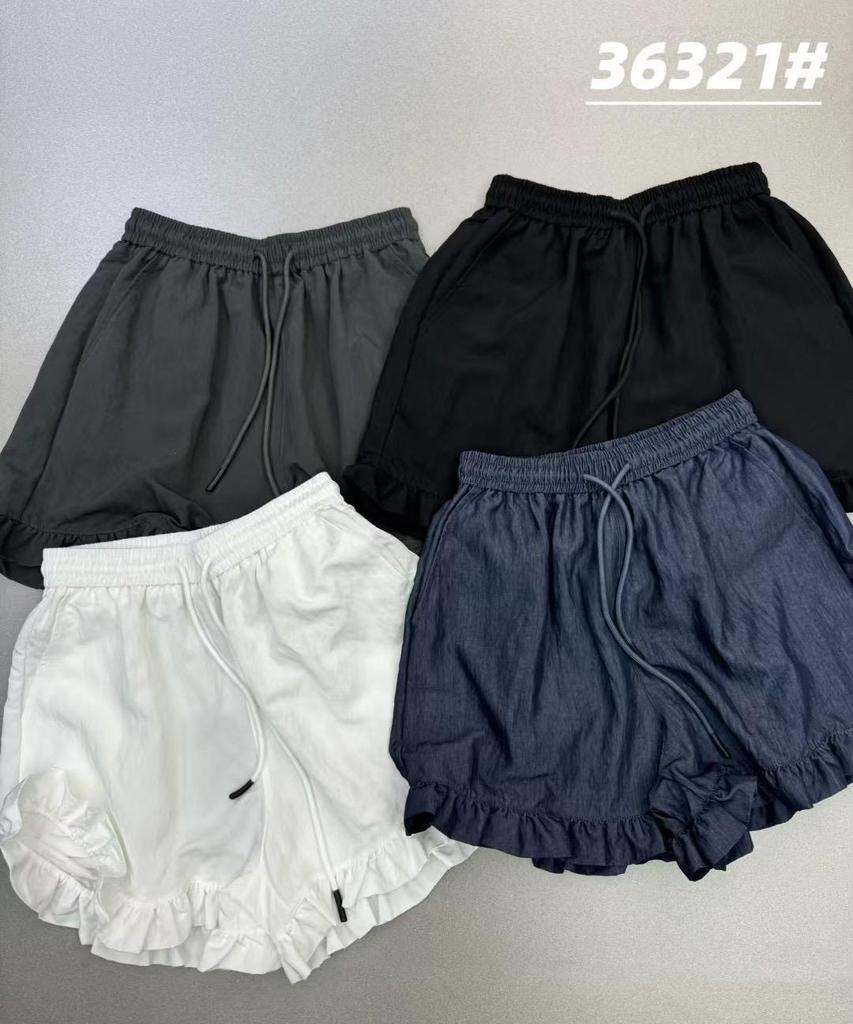 Becabeau Women's Summer High Waist Korean Style Plus Size Lace Shorts