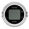 DC 12V 24V Car Voltage Gauge 52MM Hour Meter LED Digital Display 12V 24V Waterproof Voltmeter Round Voltage Meter Volt Detector