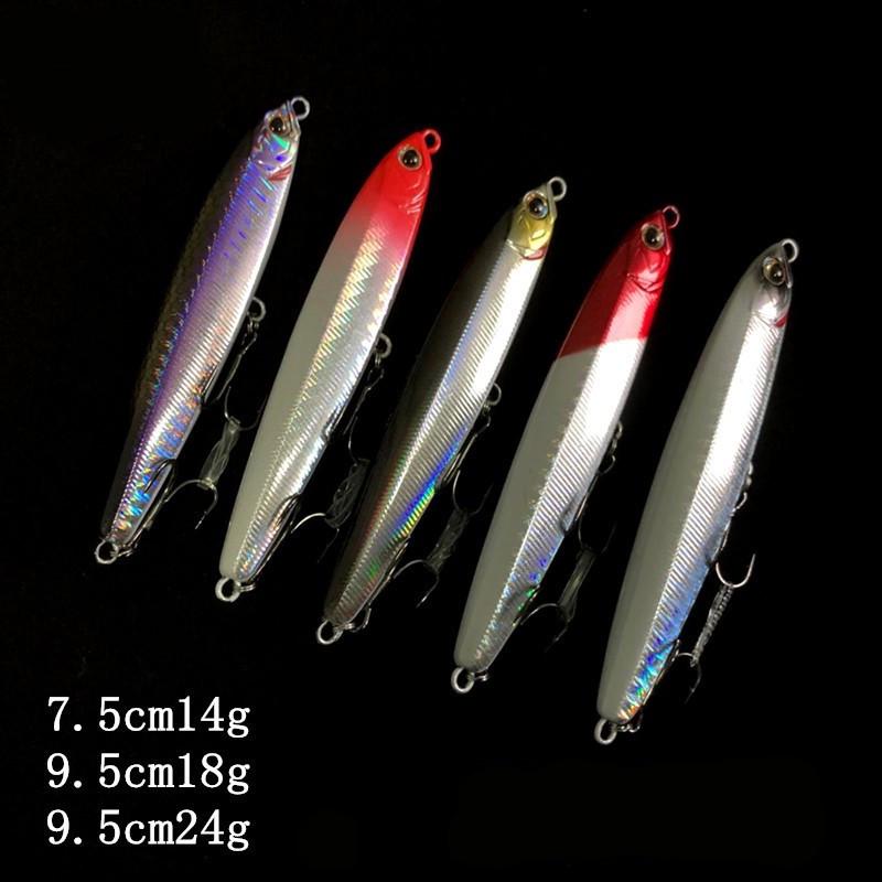 Flying Ghost Long-Cast Sinking Pencil Fishing Lure - 14g, 18g, 24g