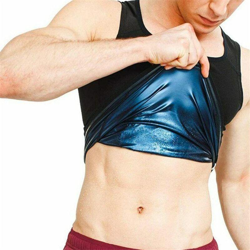 Ultra-lightweight Polymer Vest For Men And Women With Effective Sweat Slimming Design