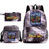 Abstract foreign Shanhaijing children's schoolbag tongtongsahur cartoon primary school student backpack three-piece set L