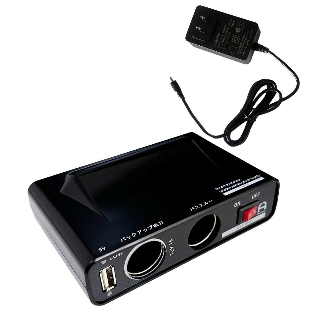 

Flukeforest Резервный источник питания для Dash Тип бесперебойного питания для парковки с адаптером переменного тока DRB-05B Камеры, Питание, 5-часовой мониторинг,